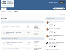 Tablet Screenshot of occforum.com